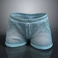 Casual Comfortable Shorts With Elastic Waist Soft Fabric And Pockets