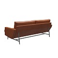 Lissoni Sofa double sofa leisure sofa 3d model