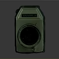 Vintage Green Electronic Movie Projector With Classic Design And Functional Features