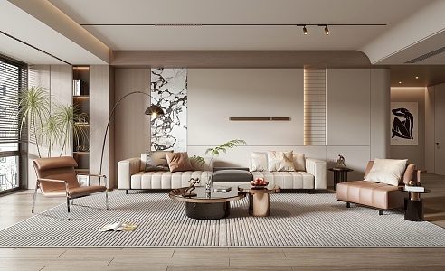 Living room 3d model