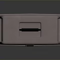 Toolbox tin box iron box plastic box container realistic 3d model