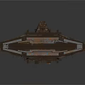 Satellite Module With Intricate Circuitry And Metallic Structure For Aerospace Missions And Space Research