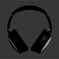 Black Over Ear Headphones For Computer Audio With High Quality Sound And Comfort