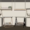 Modern Hanging Chairs With Multiple Styles Metal Frames Soft Cushions And Indoor Design