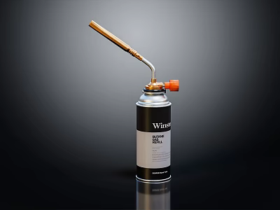 WindJet Butane Torch Professional Tool For Sports Equipment Maintenance And Care 3d model