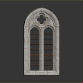 windows old windows old windows vintage windows antique windows classical windows vintage windows gatehouse 3d model