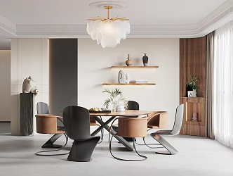 Modern Restaurant 3d model