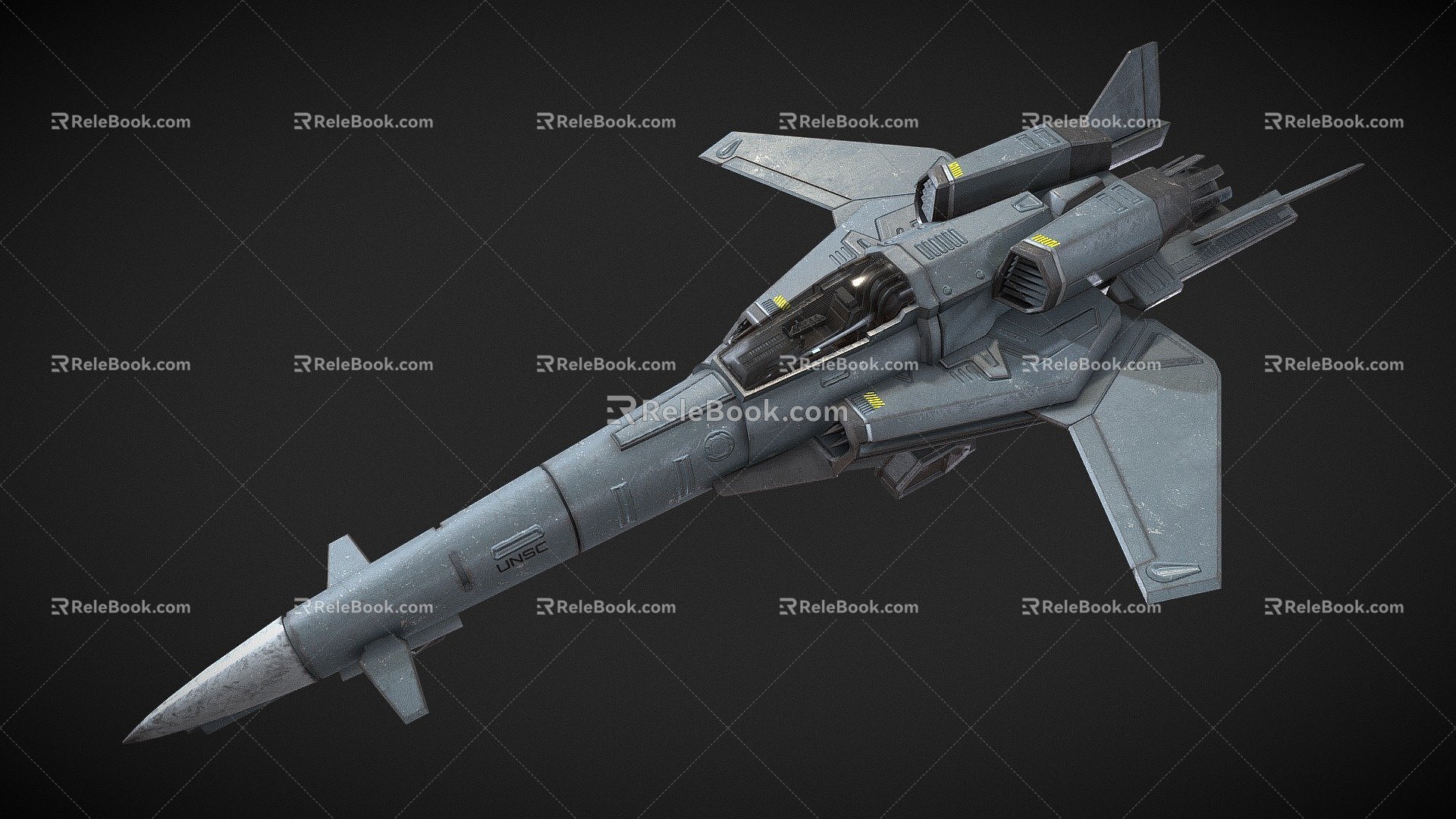 Sci-fi Fighter model