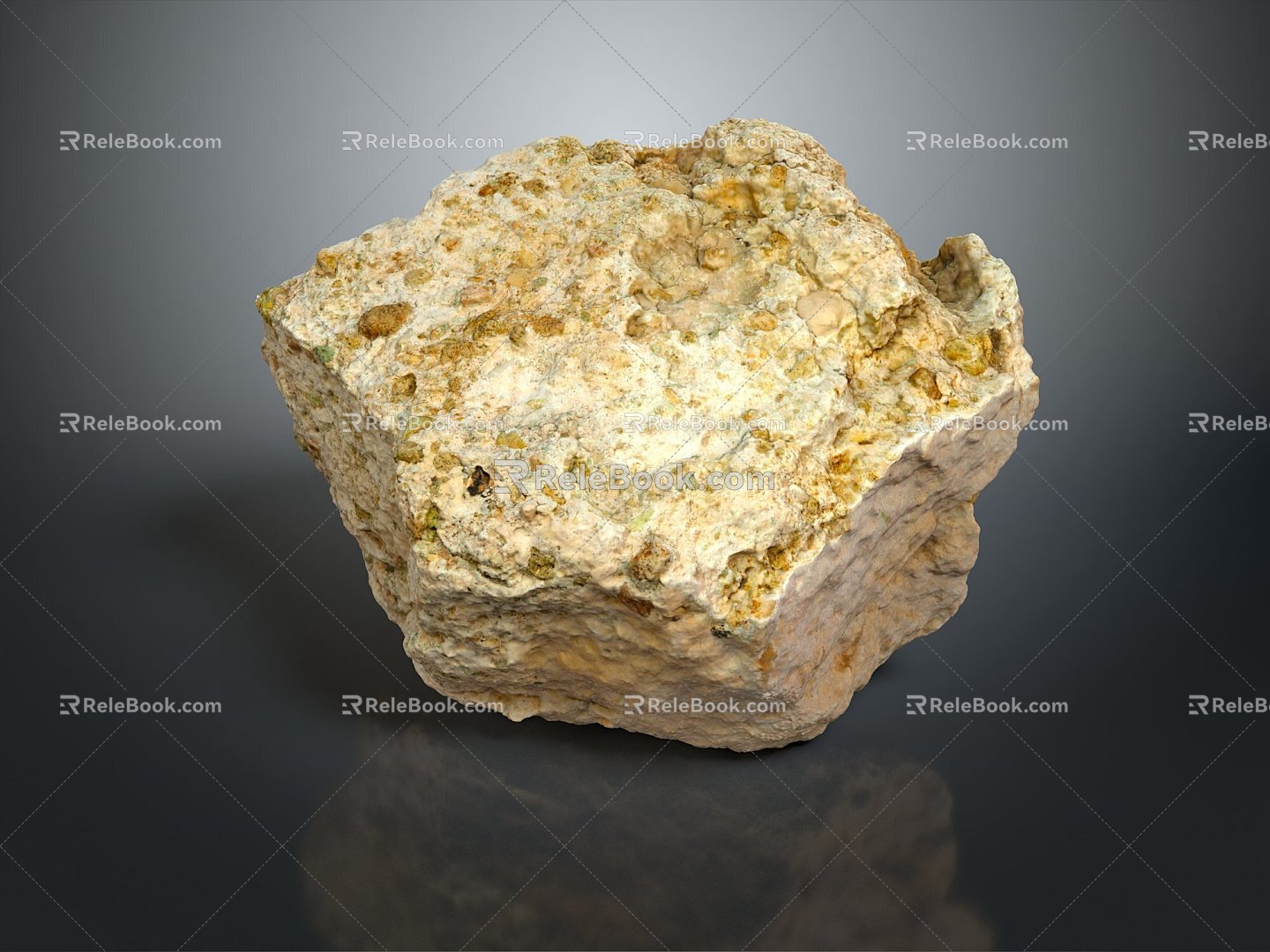 Stone Rock Stone Stone Appreciation Stone Strange Stone Ore Realistic 3d model