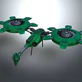 Green Electronic Gas Stove With Two Burners For Modern Kitchen Cooking