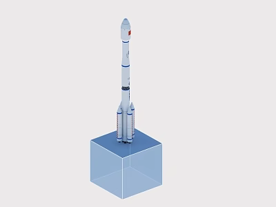 Modern Rocket Rocket 3d model Modern Rocket Rocket 3d model