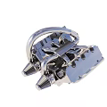 Stainless Steel Mechanical Clamp Component With Ring Structure And Fasteners 3d model