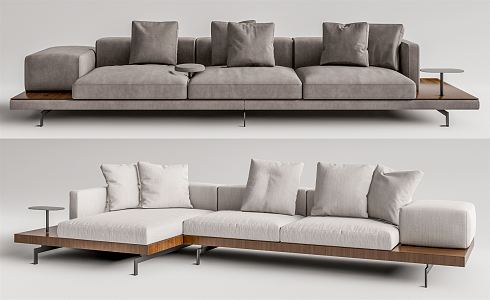 Modern Combination Sofa 3d model