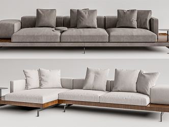 Modern Combination Sofa 3d model