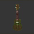 Guitar Classical Guitar Instrument String Plucked Instrument Western Instrument Western Music Equipment Western Equipment 3d model