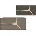 Modern Wooden Bedside Tables With Gold Accent Details And Sleek Design