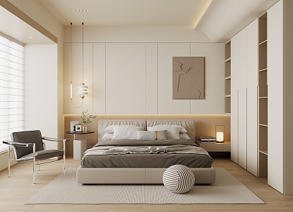 Home Bedroom 3d model