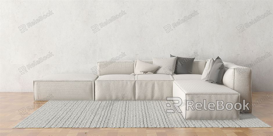 Modern Corner Sofa Fabric Sofa model