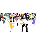 2D character 3d model