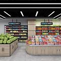 Modern Supermarket 3d model