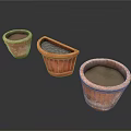 Terracotta Plant Pots In Various Shapes For Home Gardening Supplies