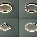 Modern Ceiling Lights With Various Round Square Shapes And Soft Illumination For Contemporary Home Decor