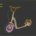 Green Electric Bicycle With Modern Design Smooth Wheels And Urban Riding Style