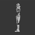 Modern Robot Robot Assistant Small Robot Robot Butler 3d model