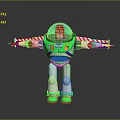 Toy Story Robot Assistant Small Robot Butler Robot Butler Figure 3d model