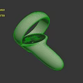 Modern Gamepad Wireless Gamepad Game Console Accessories Handle 3d model