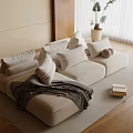 Modern Multiplayer Sofa 3d model