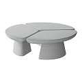 Modern coffee table combination 3d model