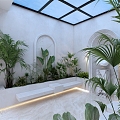 Sun Room Garden 3d model