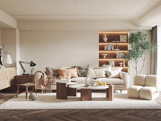 The Silent Living Room 3d model