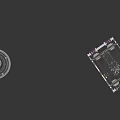 Precision Industrial Equipment With Metal Structure Yellow Components And Black Connecting Wires