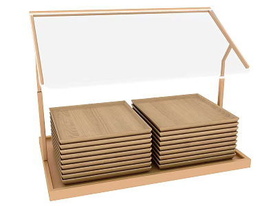 Modern Tray 3d model