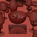 Tableware 3d model