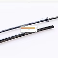 Authentic Traditional Samurai Sword with Ornate Sheath and Engraved Blade Design