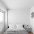 Minimalist Duplex Living Room Interior With Wooden Bookshelves And Staircase