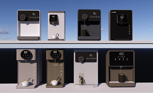 Water purifier water dispenser 3d model