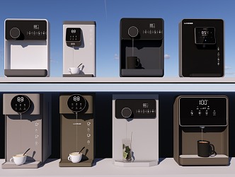 Water purifier water dispenser 3d model