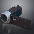 SOAY HD Handheld Camcorder With Black And White Design For Video Recording 3d model