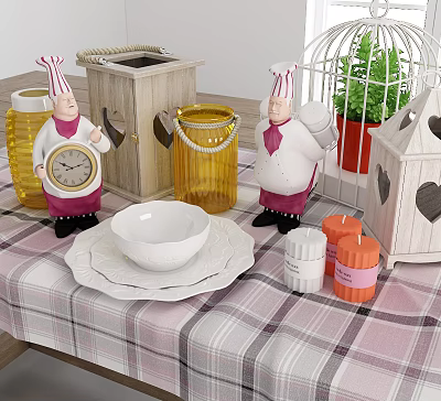 Nordic Ornaments Decorative Ornaments 3d model