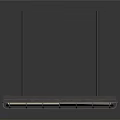 Dark Colored Train Flatbed Cars Featuring Wheels And Vertical Poles