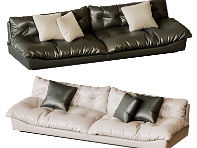 Modern baxter Multiplayer Sofa Double Sofa Petal Sofa Cloud Sofa model