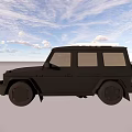 Black Off Road SUV With Roof Rack Front Grille And Rugged Exterior Design