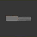3D Pixel Style Characters Standing On Waiting Platform With Orange Wall And Wooden Floor