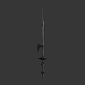 Modern Axe Tomahawk 3d model