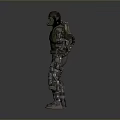 Mechanical Reinforced Full Body Protective Suit With Armor Components For Daily Use