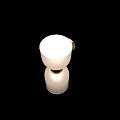 Modern Wall Lamp With Brass Metal Frame And White Glass Shade Design